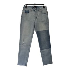 Gap Girlfriend Patchwork Denim Sz 2/26